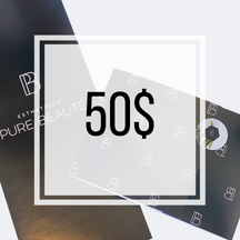 Carte cadeau de 50$ (Version ORIGINALE)