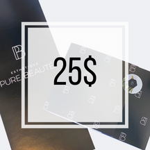 Carte cadeau de 25$ (Version ORIGINALE)