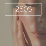 Carte cadeau de 250$ (Version IMPRIMABLE)