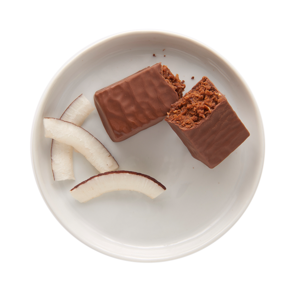 Barre chocolatée à la noix de coco (boite de 7)